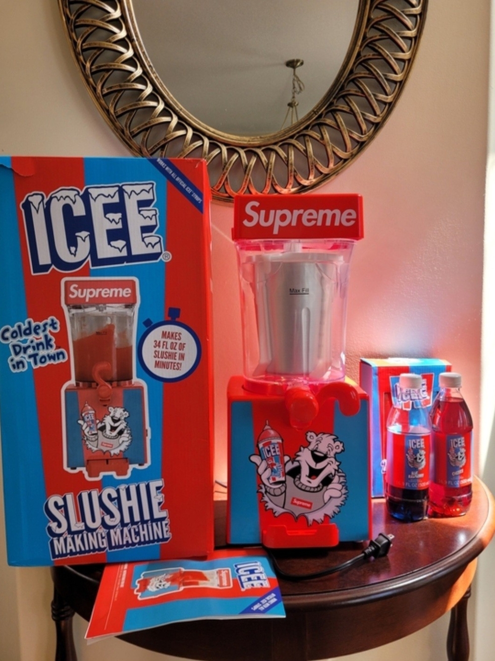 Supreme x ICEE Red Slushie Machine